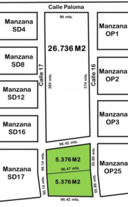 Uruguay erschlossenes Bauland 5000 m2 strandnah